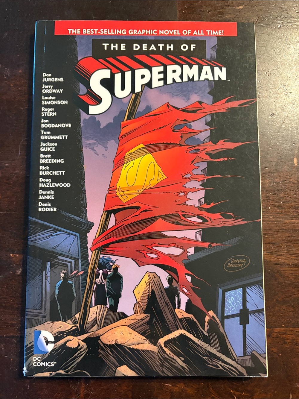 DC Comics The Death of Superman graphic novel